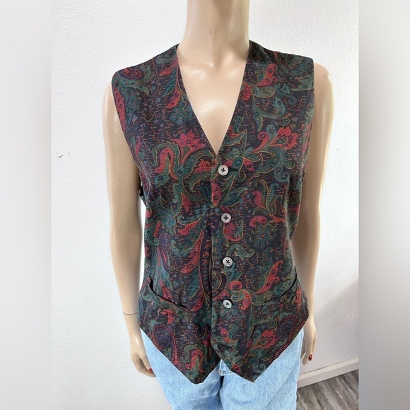 Classiques Entier silk vest floral print - Picture 6 of 15